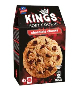 Allatini "Kings" Soft Cookies with Chocolate Chunks 160g